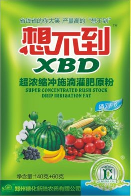 滴灌肥厂家供应的德化新陆冲施滴灌肥系列想不到（果树专用型）袋装