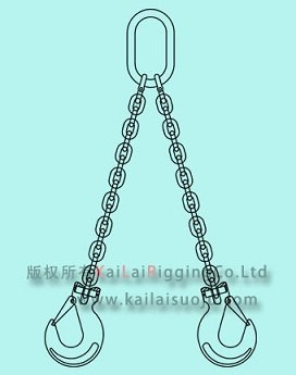 双肢链条索具