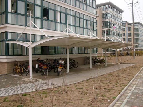 婺城区优质车棚 自行车雨蓬