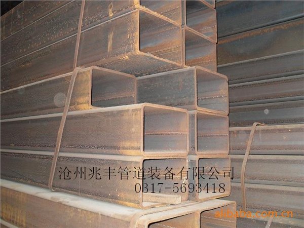 供应机械制造方矩管厂120×160矩管、125*75矩管现货供应