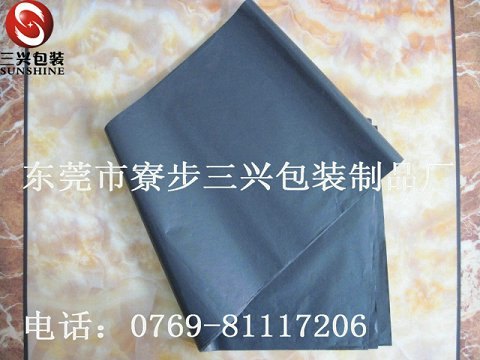 卷筒黑色棉纸/宝蓝色棉纸（厂家大量库存）