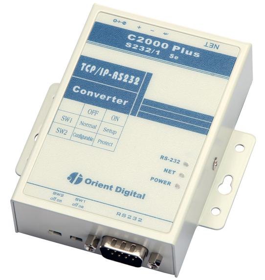 康耐德C2000 N1SS，RS232转TCP/IP转换器