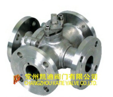 Q46F四通球阀