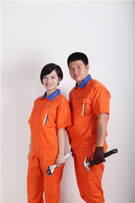 供应千领服饰电力电信铁路工作服工装制服厂服