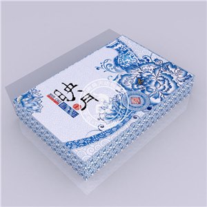 销售 提供定制 酒高档月饼盒 青花瓷映月饼盒