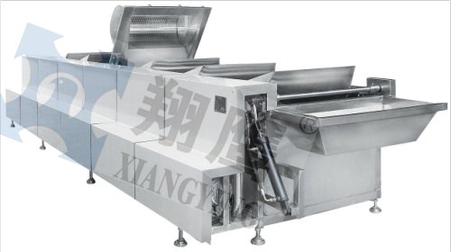 翔鹰漂烫机 大型洗菜漂烫机 六斗自动翻转漂烫机 漂烫机价格