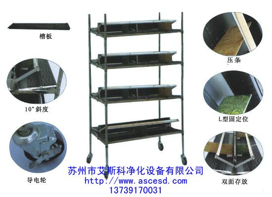 组合式防静电PCB周转台车PCB转运车ASC-21322