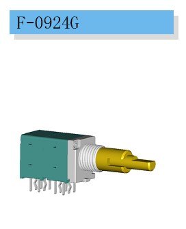 F-0924G带开关电位器