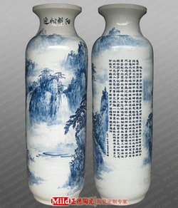 景德镇厂家定做陶瓷大花瓶