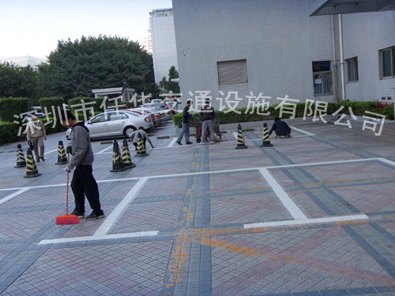 东莞停车场划线_深圳停车场划线_深圳划线厂家
