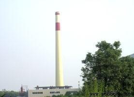 洛阳烟囱美化、水泥烟囱刷航标烟囱美化