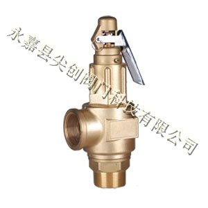 厂家直销全铜蒸汽安全阀A27T 铜安全阀 安全泄压阀
