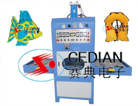 大型塑胶熔断机，高周波溶度机，同步熔断机