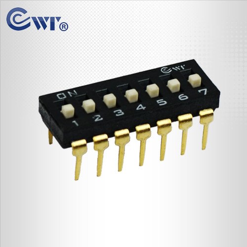 IC型开关 CWT 2.54间距 黑色DIP拨码开关