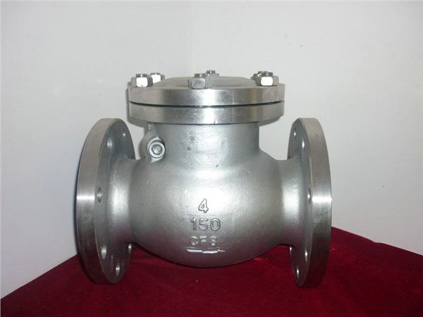 美标不锈钢止回阀H42W-300LB48#DN1200