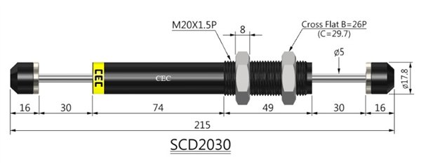 CEC御豹缓冲器SCD2050-2 SCS1412-1