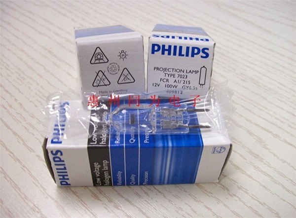 飞利浦工业设备卤素灯米泡PHILIPS 7023 