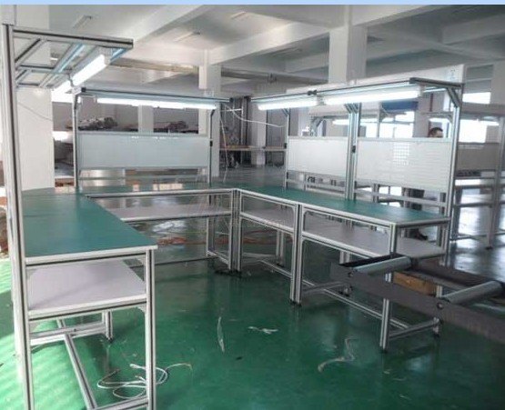 连云港铝型材工作台，操作台，展示架，展示柜