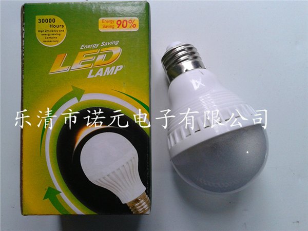 声光控LED球泡灯