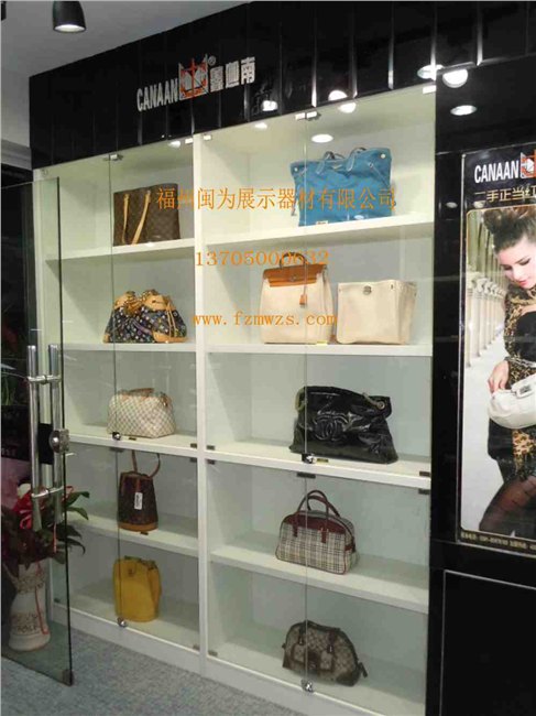 福州哪里有卖女式包展示柜台