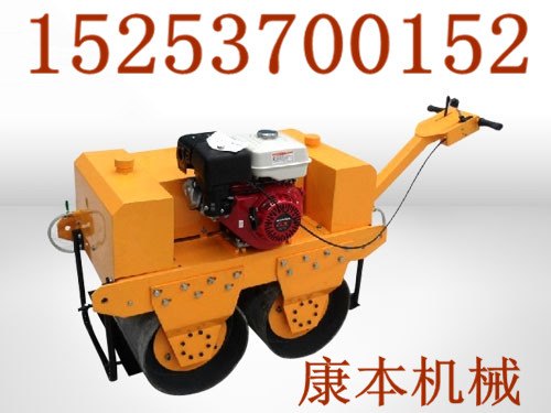 山东生产人推两轮小压道机 小型柴油压路机 