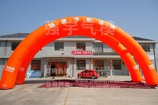特供祥龙灯柱充气拱门