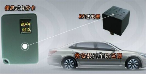汽车防盗器免接线，免安装，免剪线镖神科技汽车防盗隐形暗锁
