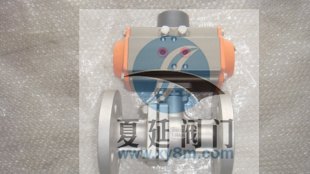 进口美国克瑞气动不锈钢法兰球阀
