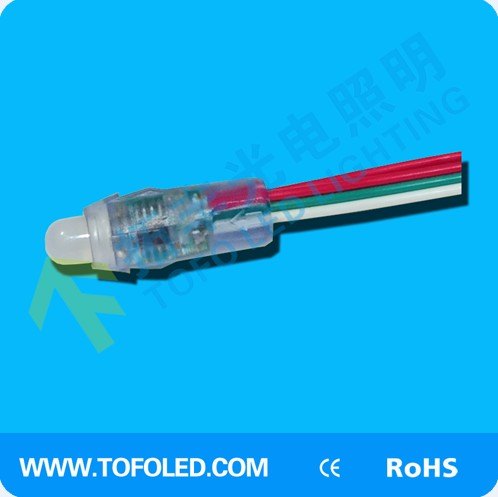 供应led全彩外露灯串 led外露灯 穿孔灯  冲孔灯