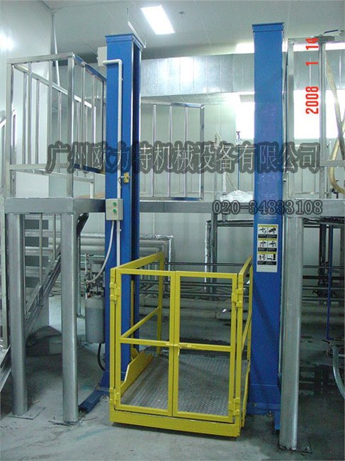 佛山固定式导轨升降机-国标加强版材料