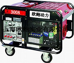 发电电焊两用机，300A汽油发电电焊机