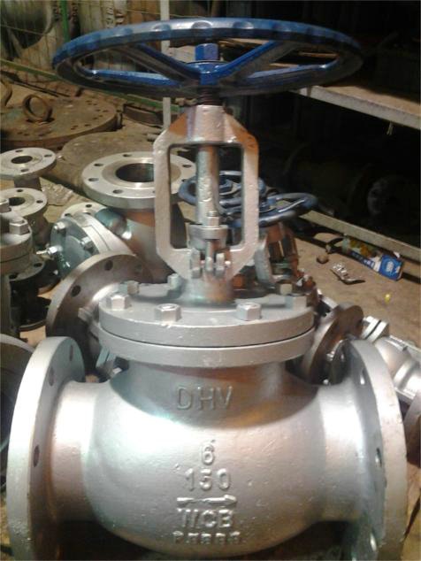 美标不锈钢截止阀J41W-900LB3#DN80