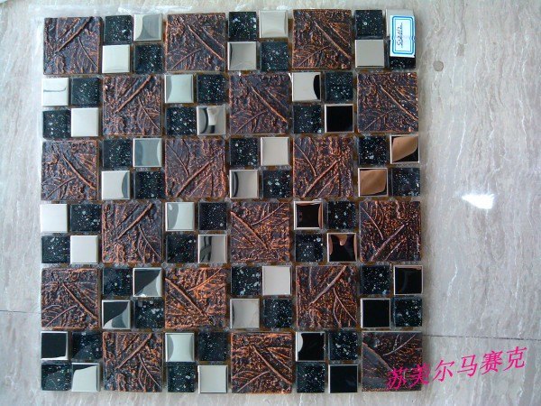 哈尔滨树脂马赛克厂家 复古树脂马赛克-欧式背景墙