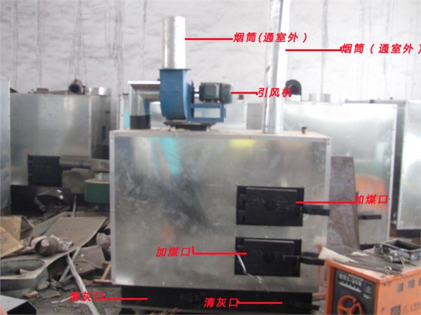 加温取暖保温专用双烟道水暖热风炉  首选潍坊瀚泓