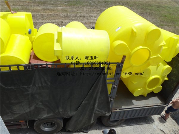 黄色塑料圆桶批发和储罐加工厂