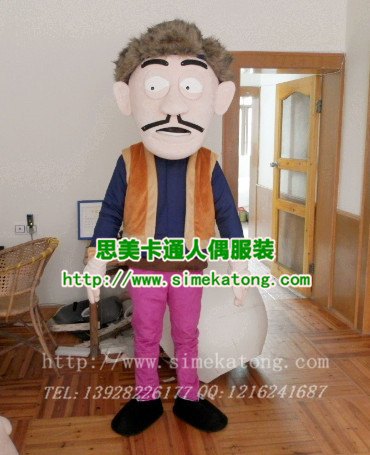光头强卡通人偶 动漫卡通 行走卡通 表演卡通