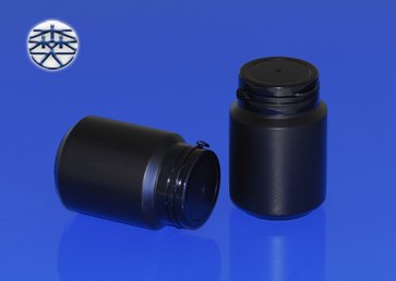 供应黑色撕拉瓶，撕拉盖瓶，塑料包装瓶