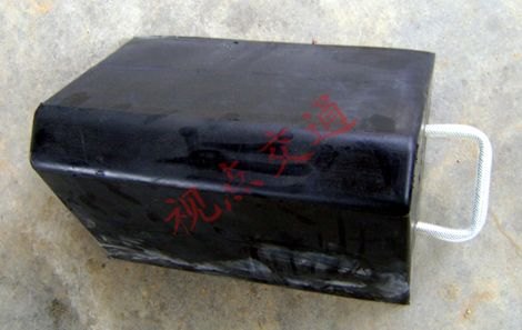 梯形车轮定位块 梯形车轮止滑块 梯形三角止轮器