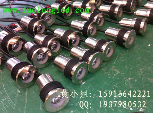 大功率LED1*1W全不锈钢水底灯