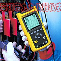 Fluke 43B 电能质量分析仪 谐波 电压、电流和功率谐波 高达5