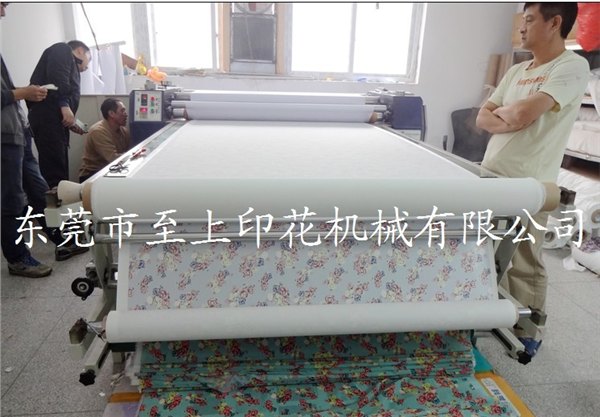 全自动滚筒升华机，印花设备，进口滚筒转印机