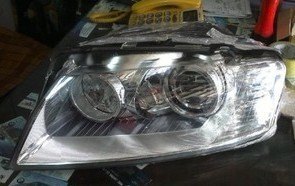奥迪A8L带LED大灯总成，原装拆车件