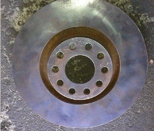 奥迪C5A6 2.7T前刹车碟，原装拆车件