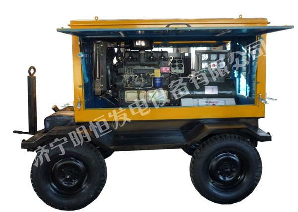 厂价直销 30kw（K4100D）拖车柴油发电机组 移动电站 全铜发电