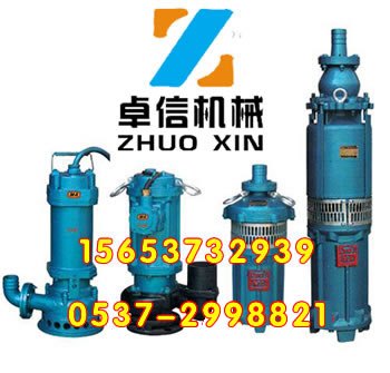 倾心打造矿用隔爆型排污排沙潜水泵