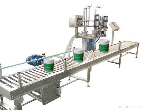 桶装防水涂料灌装机，外墙防火涂料灌装机