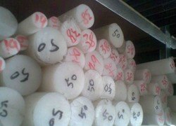 深圳尼龙棒材白色PA棒进口PA棒白色尼龙66棒加玻纤尼龙棒