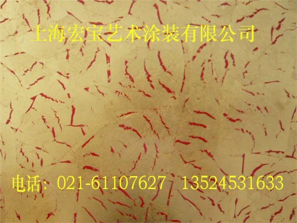 金箔漆电视背景墙，金箔漆背景墙