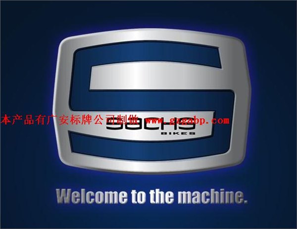 专业生产广州电镀标牌