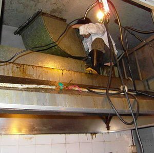 提供海宁酒店油烟管道清洗